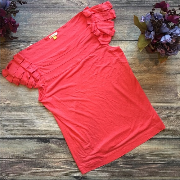 Anthropologie Tops - Anthropologie Leifsdottir Flutter Silk blend top